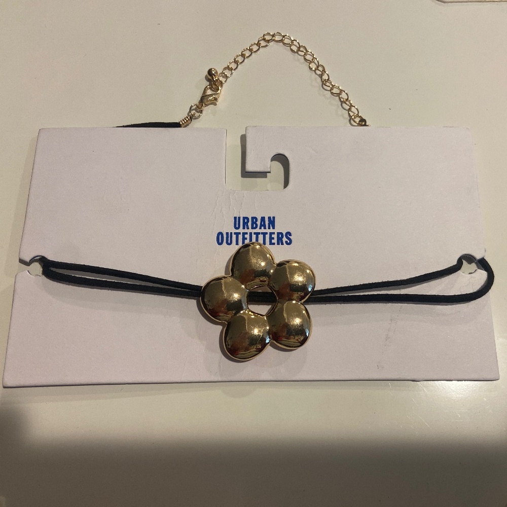 Urban outfitters corded metal necklace